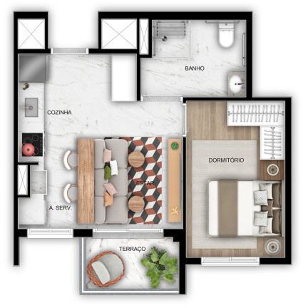 Imagem Apartamento com 2 Quartos à Venda, 41 m² em Vila Guarani (z Sul) - São Paulo Imagem Apartamento com 2 Quartos à Venda, 41 m² em Vila Guarani (z Sul) - São Paulo