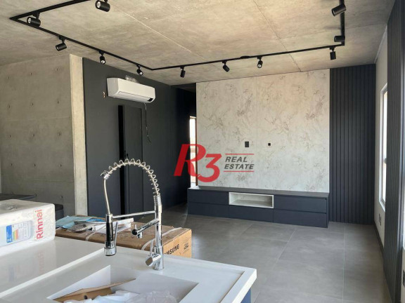 Imagem Apartamento com 2 Quartos para Alugar, 74 m² em Embaré - Santos Imagem Apartamento com 2 Quartos para Alugar, 74 m² em Embaré - Santos