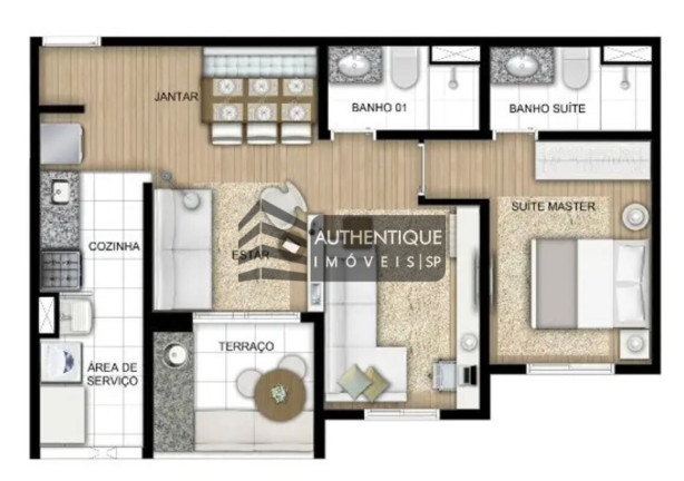 Imagem Apartamento com 2 Quartos à Venda, 57 m² em Saúde - São Paulo Imagem Apartamento com 2 Quartos à Venda, 57 m² em Saúde - São Paulo