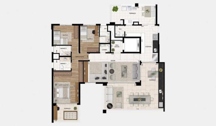 Imagem Apartamento com 4 Quartos à Venda, 172 m² em Moema - São Paulo