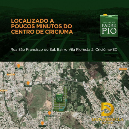 Imagem Terreno à Venda, 363 m² em Vila Floresta Ii - Criciúma