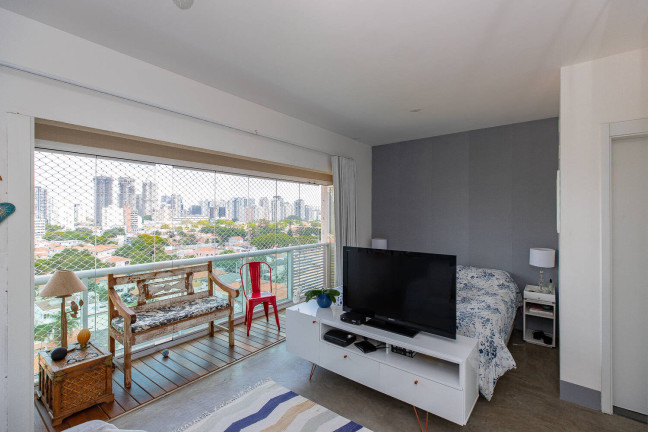 Imagem Apartamento com 1 Quarto à Venda, 57 m² em Brooklin Paulista - São Paulo
