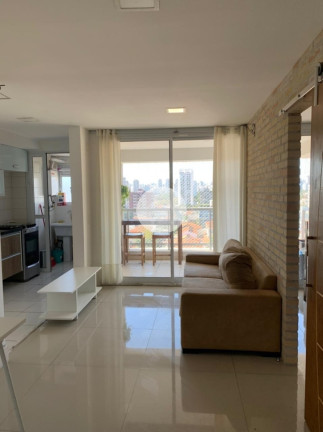 Apartamento com 1 Quarto para Alugar, 45 m² em Brooklin Paulista - São Paulo