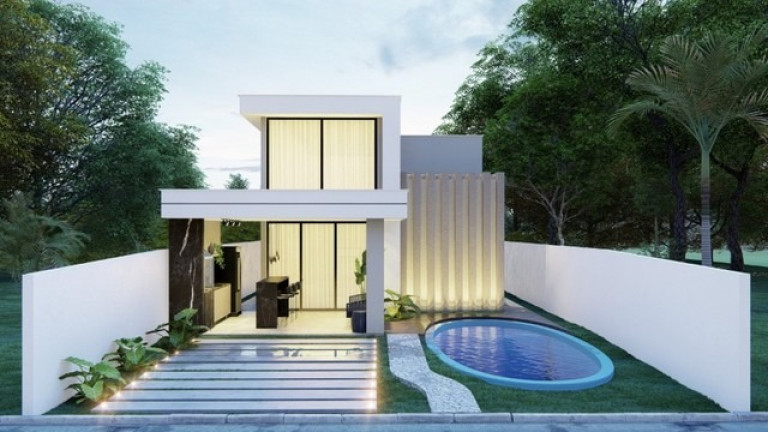 Imagem Casa com 3 Quartos à Venda, 150 m² em Arembepe (abrantes) - Camaçari Imagem Casa com 3 Quartos à Venda, 150 m² em Arembepe (abrantes) - Camaçari