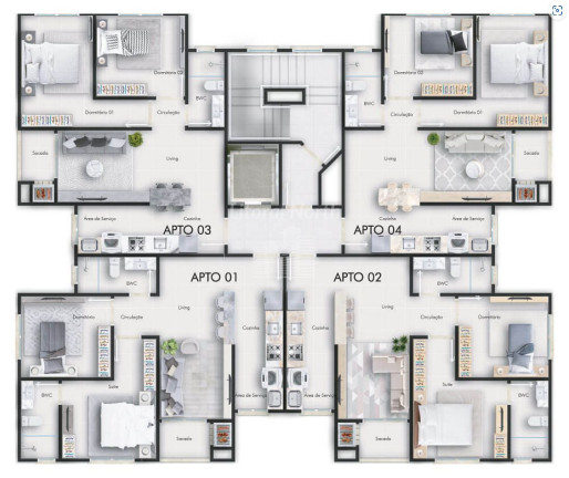 Imagem Apartamento com 2 Quartos à Venda, 87 m² em São Vicente - Itajaí Imagem Apartamento com 2 Quartos à Venda, 87 m² em São Vicente - Itajaí