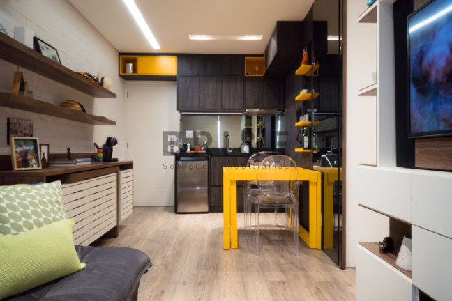 Imagem Apartamento com 1 Quarto para Alugar, 41 m² em Brooklin - São Paulo Imagem Apartamento com 1 Quarto para Alugar, 41 m² em Brooklin - São Paulo