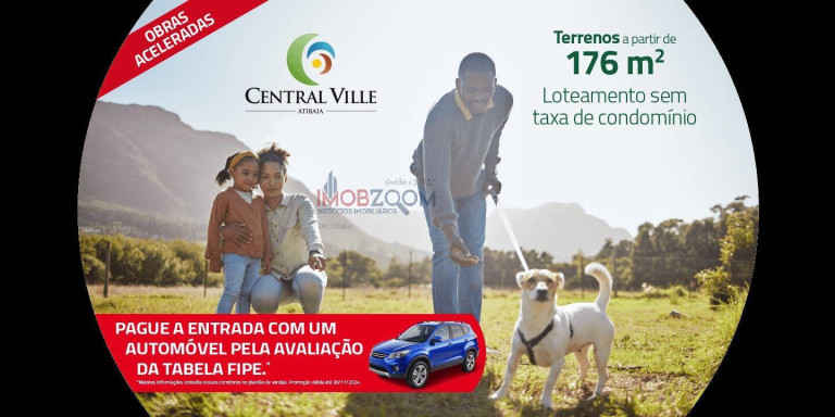 Imagem Terreno à Venda, 176 m² em Centro - Atibaia Imagem Terreno à Venda, 176 m² em Centro - Atibaia