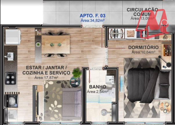 Imagem Apartamento com 1 Quarto à Venda, 34 m² em Petrópolis - Porto Alegre Imagem Apartamento com 1 Quarto à Venda, 34 m² em Petrópolis - Porto Alegre