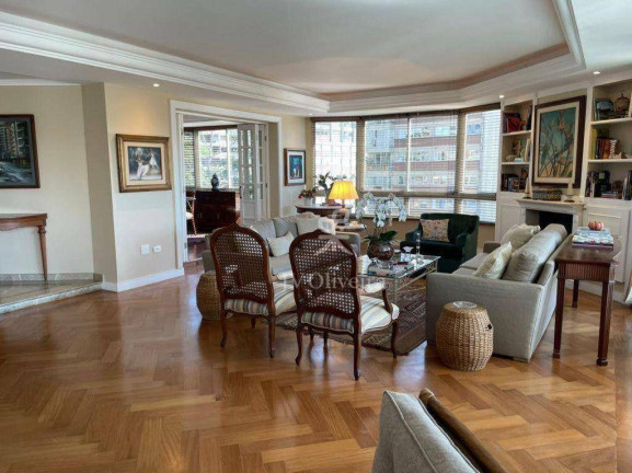 Apartamento com 4 Quartos à Venda ou Locação, 370 m² em Real Parque - São Paulo