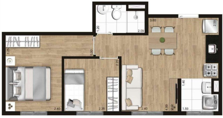 Imagem Apartamento com 2 Quartos à Venda, 39 m² em Freguesia Do ó - São Paulo Imagem Apartamento com 2 Quartos à Venda, 39 m² em Freguesia Do ó - São Paulo
