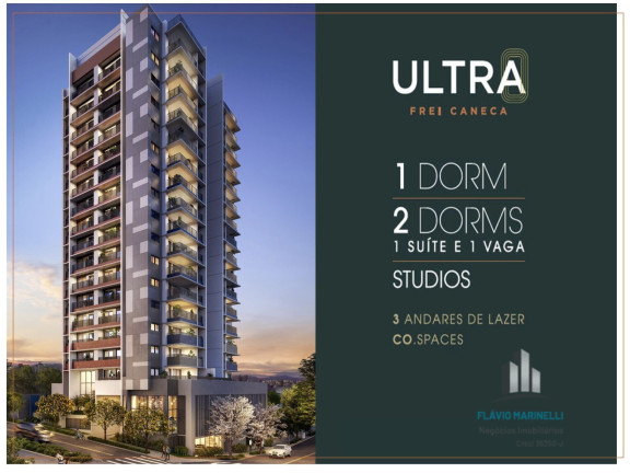 Apartamento com 1 Quarto à Venda, 24 m² em Bela Vista - São Paulo