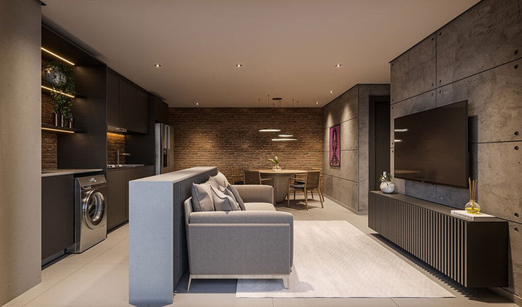 Imagem Apartamento com 2 Quartos à Venda, 78 m² em Praia Brava De Itajaí - Itajaí