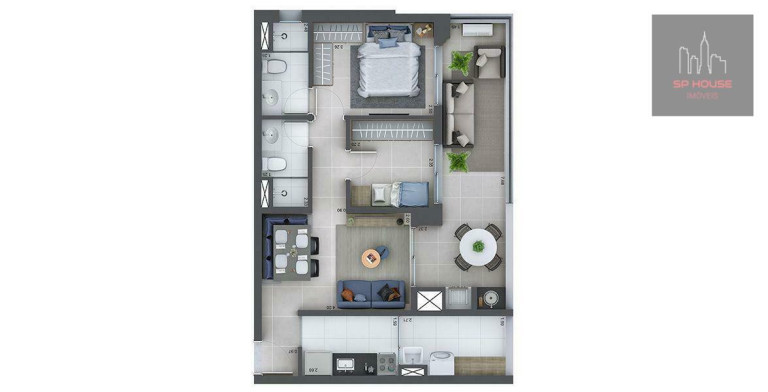 Imagem Apartamento com 2 Quartos à Venda, 67 m² em Barra Funda - São Paulo