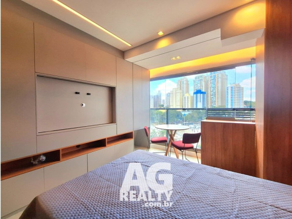 Apartamento com 1 Quarto para Alugar, 25 m² em Brooklin - São Paulo