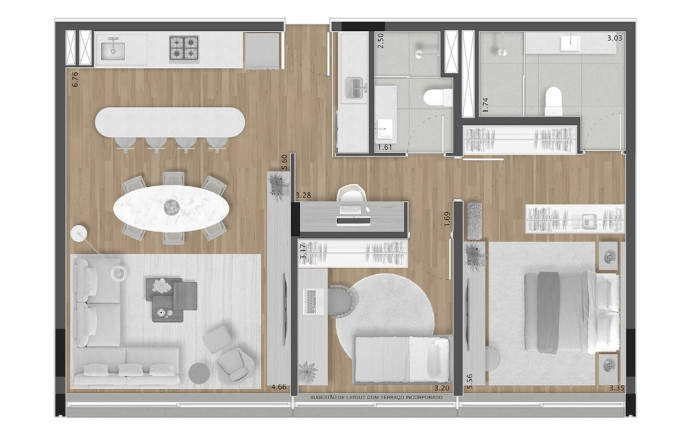 Imagem Apartamento com 2 Quartos à Venda, 99 m² em Pinheiros - São Paulo Imagem Apartamento com 2 Quartos à Venda, 99 m² em Pinheiros - São Paulo