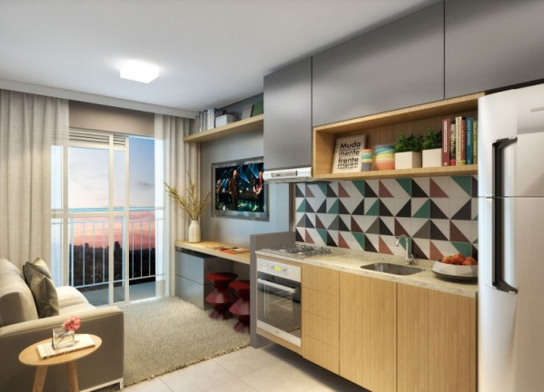 Imagem Apartamento com 1 Quarto à Venda, 28 m² em Vila Palmeiras - São Paulo Imagem Apartamento com 1 Quarto à Venda, 28 m² em Vila Palmeiras - São Paulo