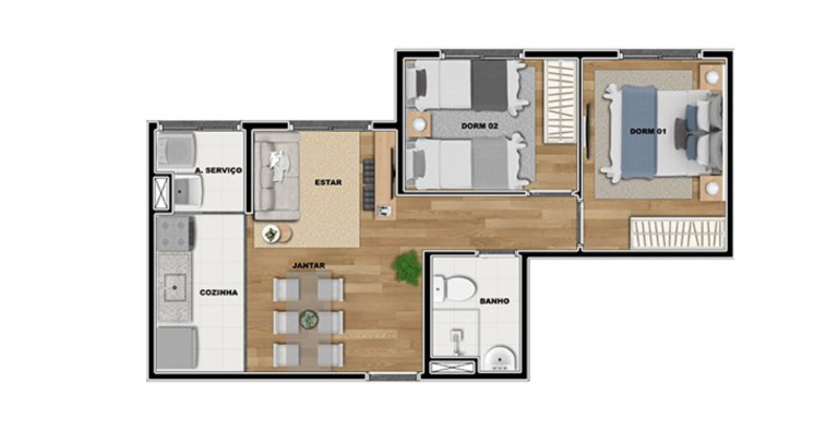 Imagem Apartamento com 2 Quartos à Venda, 41 m² em Penha - São Paulo Imagem Apartamento com 2 Quartos à Venda, 41 m² em Penha - São Paulo