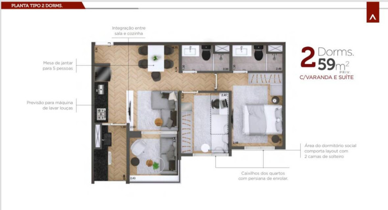 Imagem Apartamento à Venda, em Santo André Imagem Apartamento à Venda, em Santo André