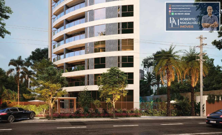 Imagem Apartamento com 4 Quartos à Venda, 124 m² em Casa Amarela - Recife
