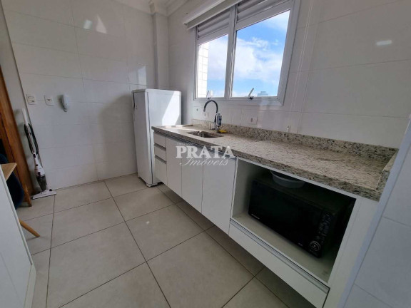 Imagem Apartamento com 1 Quarto para Alugar, 54 m² em Boqueirão - Santos Imagem Apartamento com 1 Quarto para Alugar, 54 m² em Boqueirão - Santos