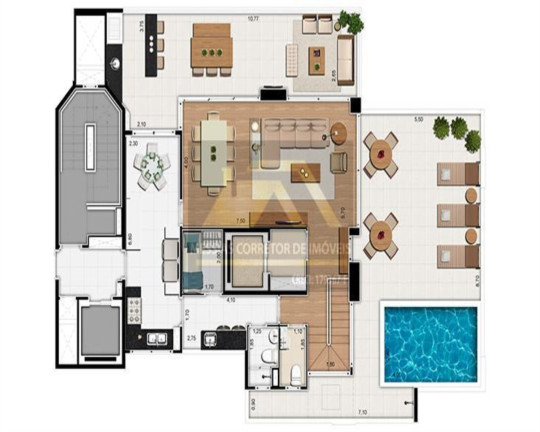 Imagem Imóvel com 3 Quartos à Venda, 176 m² em água Branca - São Paulo