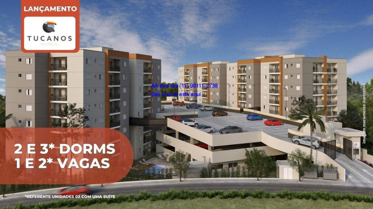 Imagem Apartamento com 2 Quartos à Venda, 54 m² em Roselândia - Cotia