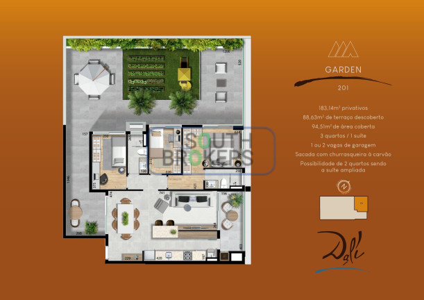 Imagem Apartamento com 3 Quartos à Venda, em Bacacheri - Curitiba Imagem Apartamento com 3 Quartos à Venda, em Bacacheri - Curitiba