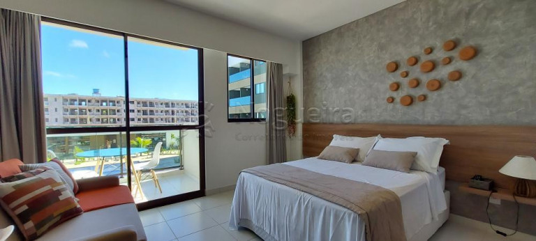 Flat com 1 Quarto à Venda, 29 m² em Porto De Galinhas - Ipojuca