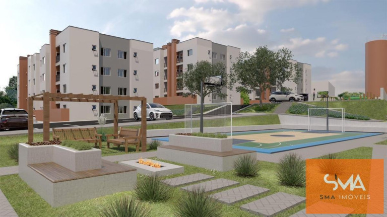 Apartamento com 2 Quartos à Venda, 48 m² em Santa Terezinha - Fazenda Rio Grande