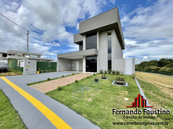 Casa de Condomínio com 3 Quartos à Venda, 224 m² em Terras Alpha Residencial 1 - Senador Canedo