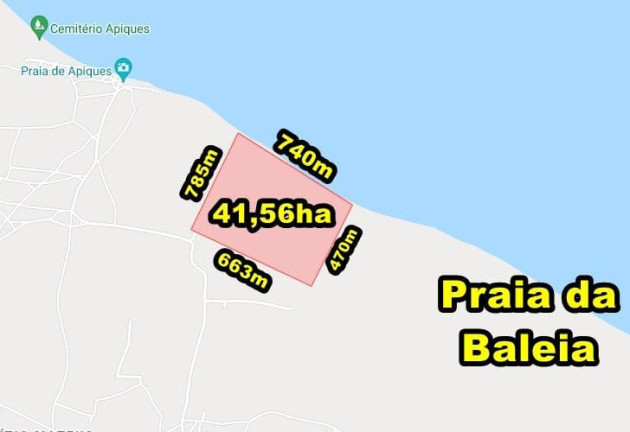 Imagem Terreno à Venda, 10 m² em Praia Da Baleia - Itapipoca Imagem Terreno à Venda, 10 m² em Praia Da Baleia - Itapipoca