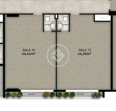 Imagem Sala Comercial à Venda, 92 m² em Opus Geo 136 - Goiânia Imagem Sala Comercial à Venda, 92 m² em Opus Geo 136 - Goiânia