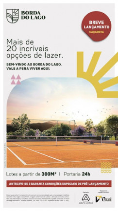 Imagem Terreno à Venda, 300 m² em Borda Do Lago - Caçapava