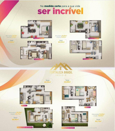 Imagem Imóvel com 2 Quartos à Venda, 49 m² em Quintino Cunha - Fortaleza