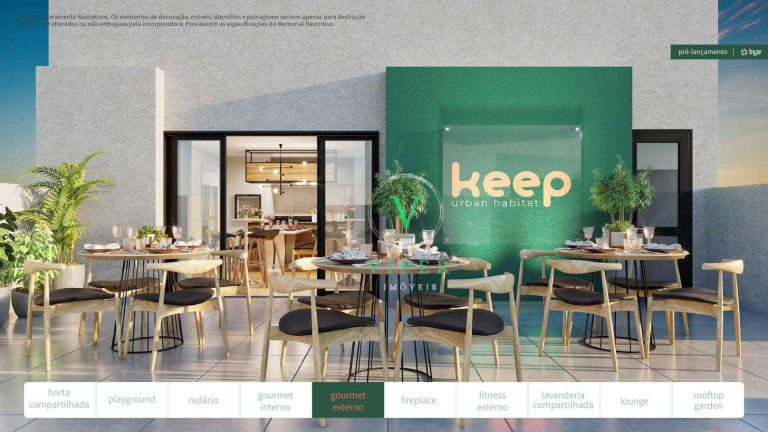 Loft com 1 Quarto à Venda, 38 m² em água Verde - Curitiba