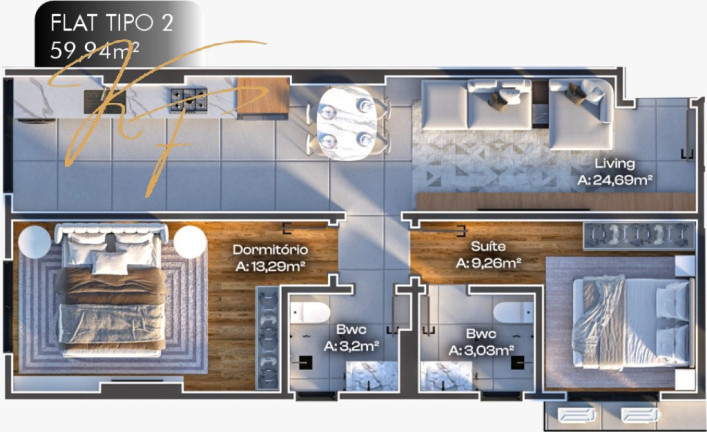 Imagem Flat com 1 Quarto à Venda, 71 m² em Meia Praia - Itapema Imagem Flat com 1 Quarto à Venda, 71 m² em Meia Praia - Itapema