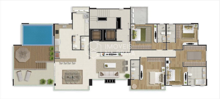 Imagem Apartamento com 4 Quartos à Venda, 140 m² em Centro - Balneário Camboriú