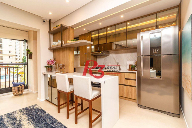 Imagem Apartamento com 3 Quartos à Venda ou Locação, 84 m² em Marapé - Santos