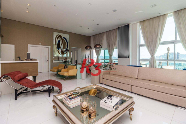 Imagem Cobertura com 5 Quartos à Venda, 740 m² em Gonzaga - Santos Imagem Cobertura com 5 Quartos à Venda, 740 m² em Gonzaga - Santos