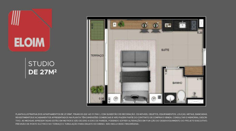 Imagem Studio com 1 Quarto à Venda, 18 m² em Bela Vista - São Paulo Imagem Studio com 1 Quarto à Venda, 18 m² em Bela Vista - São Paulo