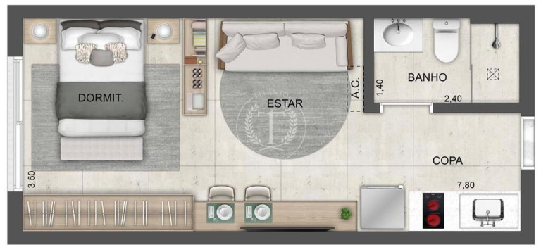 Imagem Apartamento com 1 Quarto à Venda, 30 m² em Vila Romana - São Paulo Imagem Apartamento com 1 Quarto à Venda, 30 m² em Vila Romana - São Paulo