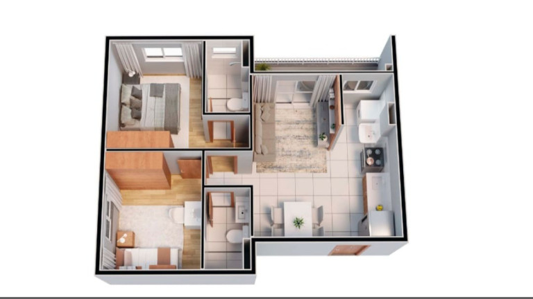 Imagem Apartamento com 2 Quartos à Venda, 45 m² em Piatã - Salvador Imagem Apartamento com 2 Quartos à Venda, 45 m² em Piatã - Salvador