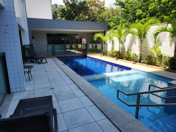 Apartamento com 1 Quarto para Alugar, 28 m² em Boa Viagem - Recife