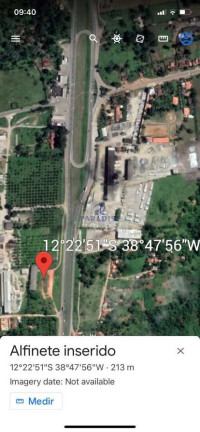 Terreno à Venda, 12.000 m² em Centro - Amélia Rodrigues