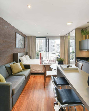 Imagem Kitnet com 1 Quarto à Venda ou Locação, 35 m² em Vila Olímpia - São Paulo Imagem Kitnet com 1 Quarto à Venda ou Locação, 35 m² em Vila Olímpia - São Paulo