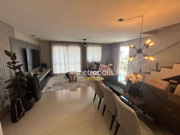 Imagem Cobertura com 3 Quartos à Venda, 167 m² em Centro - Santo André Imagem Cobertura com 3 Quartos à Venda, 167 m² em Centro - Santo André