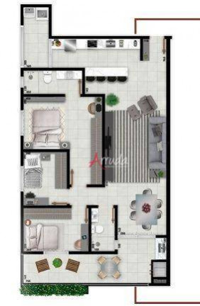 Imagem Apartamento com 2 Quartos à Venda, 114 m² em Centro - Cascavel Imagem Apartamento com 2 Quartos à Venda, 114 m² em Centro - Cascavel
