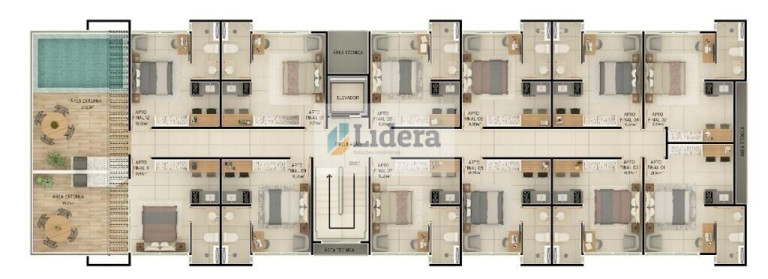 Imagem Flat com 1 Quarto à Venda, 24 m² em Ponta De Campina - Cabedelo Imagem Flat com 1 Quarto à Venda, 24 m² em Ponta De Campina - Cabedelo