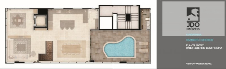 Imagem Cobertura com 3 Quartos à Venda, 336 m² em Champagnat - Curitiba