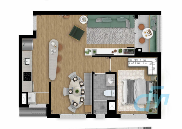 Imagem Apartamento com 2 Quartos à Venda, 49 m² em Vila Mogilar - Mogi Das Cruzes Imagem Apartamento com 2 Quartos à Venda, 49 m² em Vila Mogilar - Mogi Das Cruzes
